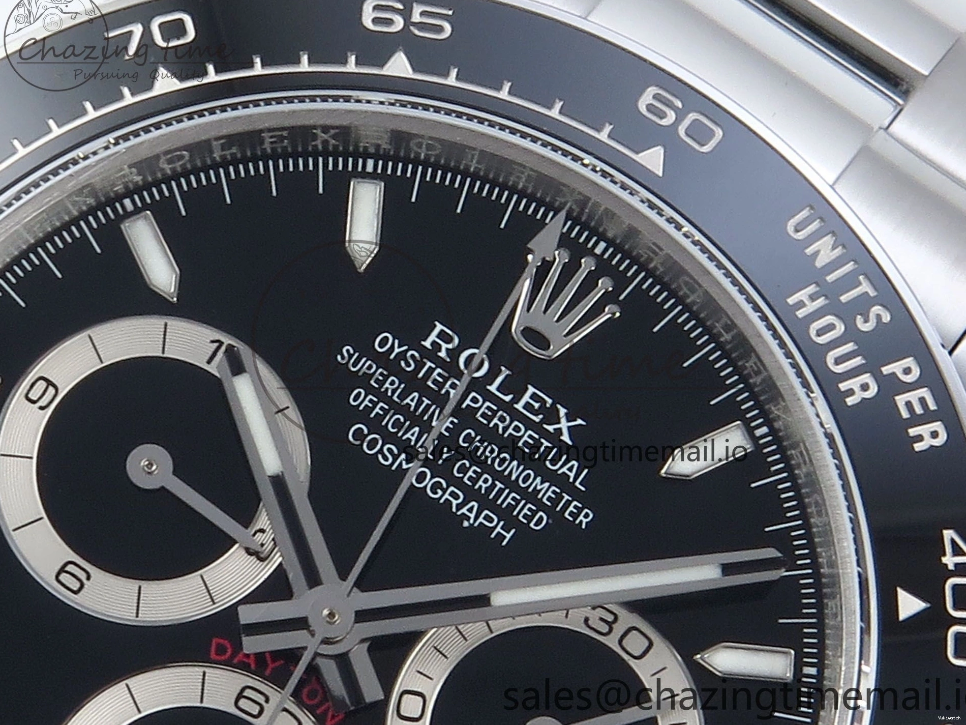 SH4131 QF on Black Edition Strap 126500 SS Daytona Bracelet 1:1 Best V5 Dial 0302